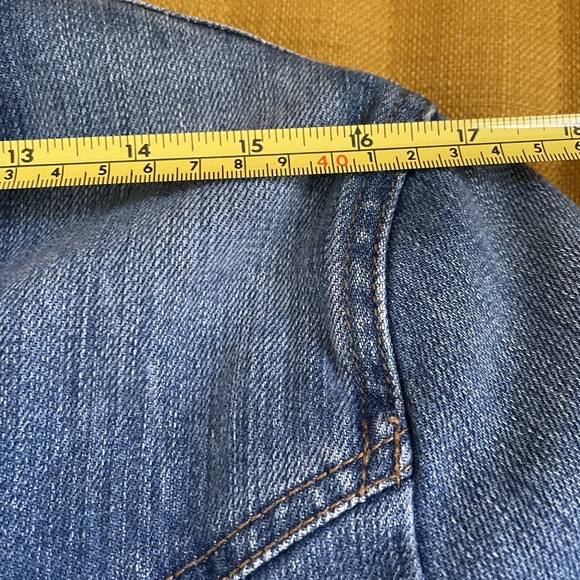 Earl Jean Denim‎ Women's Jacket Size Large Fits Like A Med - Picture 13 of 14